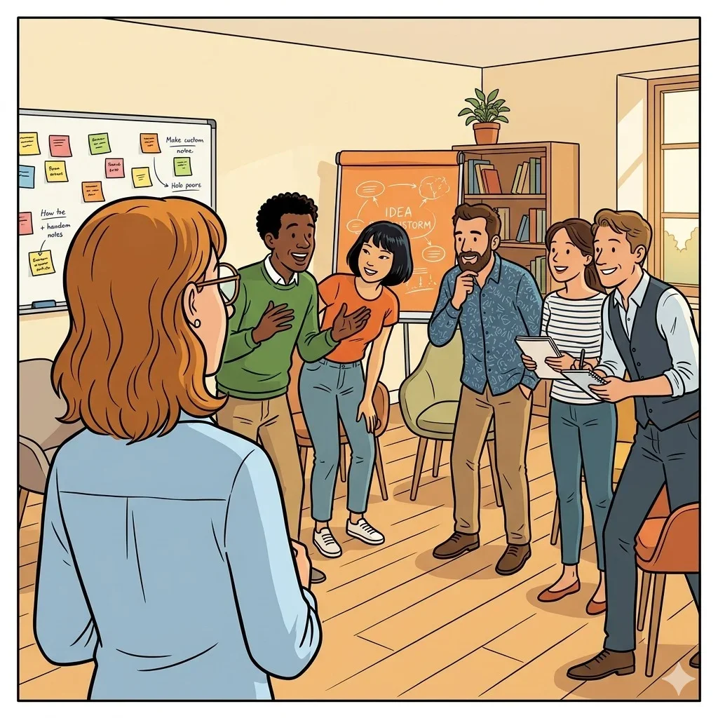 Illustration : coaching professionnel